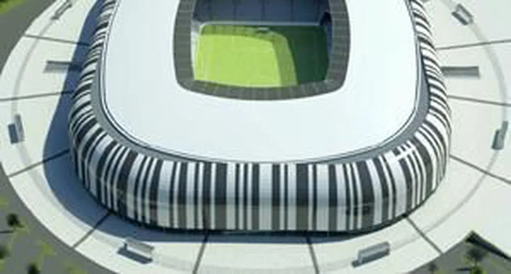 Бразилия строи стадион, по- зелен от флага си
