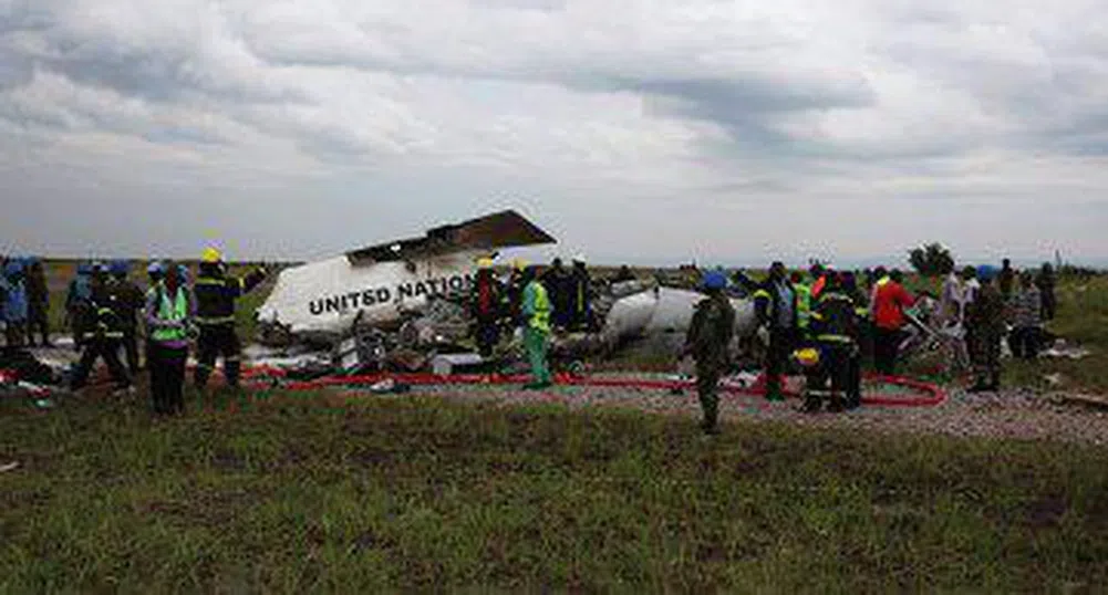 32 загинали при катастрофа на самолет на ООН