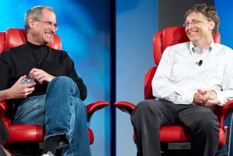 Бил Гейтс: Стив Джобс щеше да е ужасен шеф на Microsoft