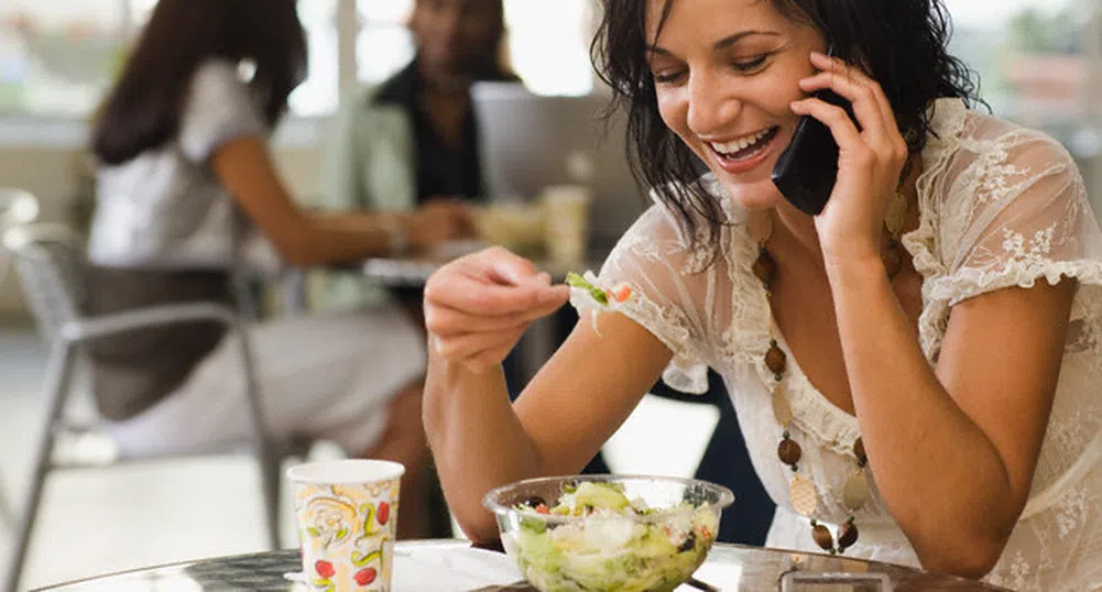5% отстъпка в ресторант, ако не говорите по телефона