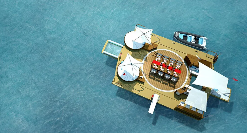 Нов аксесоар за яхти - подвижен остров