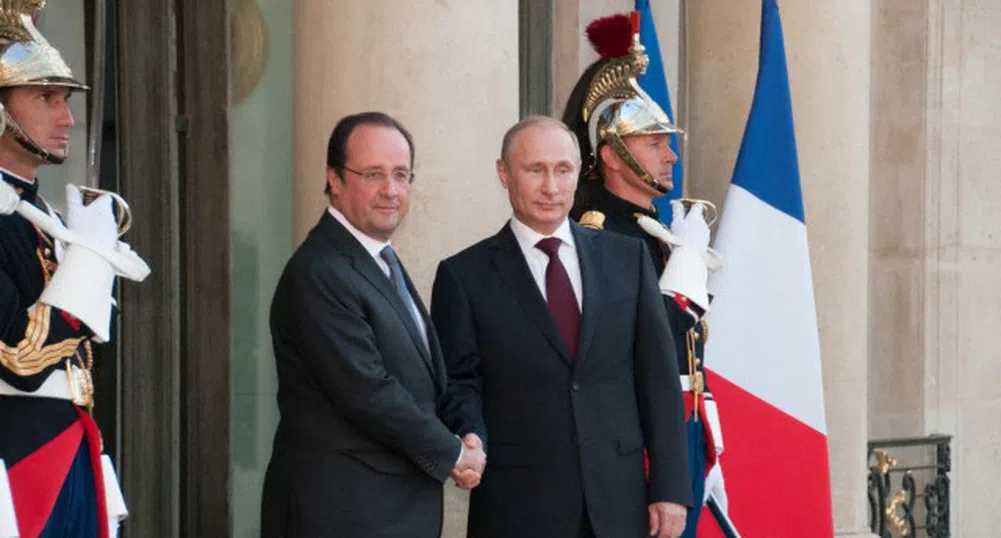 Франция и Русия координират атаките в Сирия