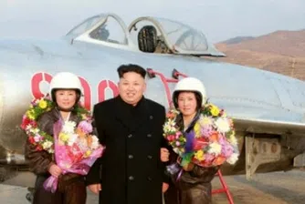 Вижте първите жени пилоти на изтребители в Северна Корея