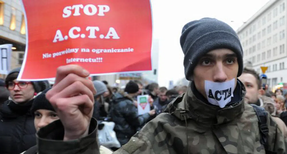 150 европейски града протестират срещу АКТА, 17 протеста се очакват в България