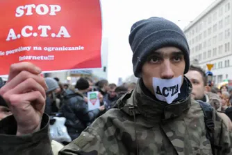 150 европейски града протестират срещу АКТА, 17 протеста се очакват в България