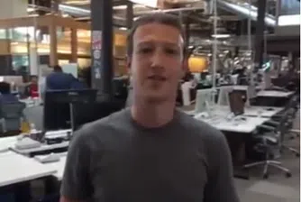 Марк Закърбърг изпробва Facebook Live ... не мина много добре