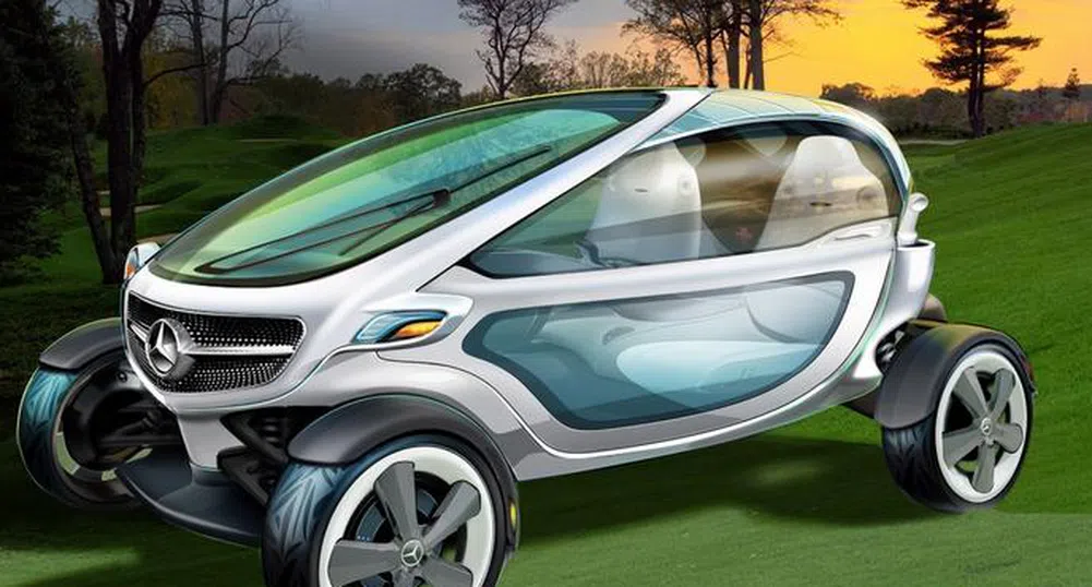 Mercedes-Benz проектира голф количката на бъдещето