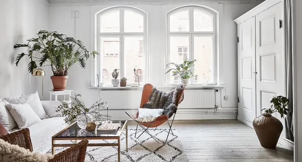 Този чаровен шведски апартамент крие тайна