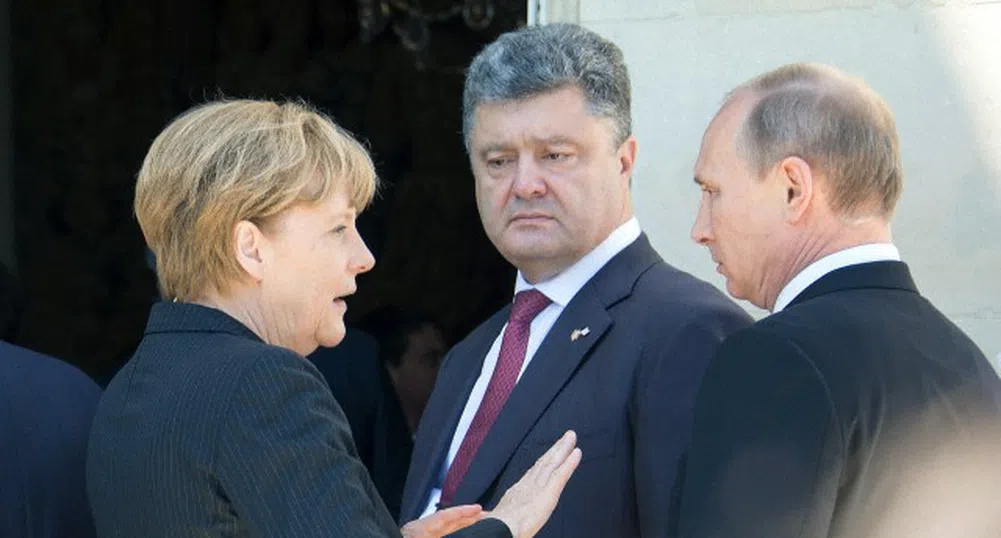Путин и Порошенско обсъдили кризата в Украйна