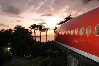 Луксозен хотел в Boeing 727