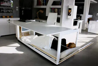 С това бюро ще можете да спите в обедната почивка