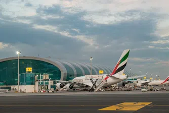 Летището в Дубай е най-натовареното в света по брой на пътниците