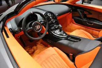 Часовник в стила на Bugatti Veyron