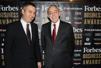 Forbes България раздаде първите си бизнес награди (видео + снимки)