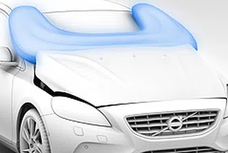 Volvo представи първата въздушна възглавница за пешеходци