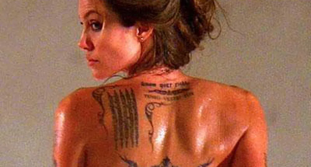 Джоли оглавява класация за най-секси татуировки