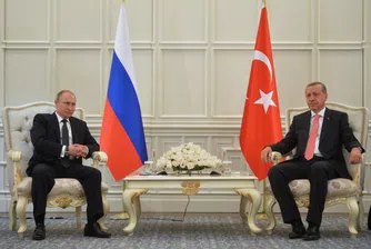 Путин няма да се срещне с Ердоган в Париж