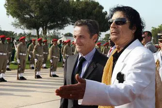 Конфликтът Саркози - Кадафи