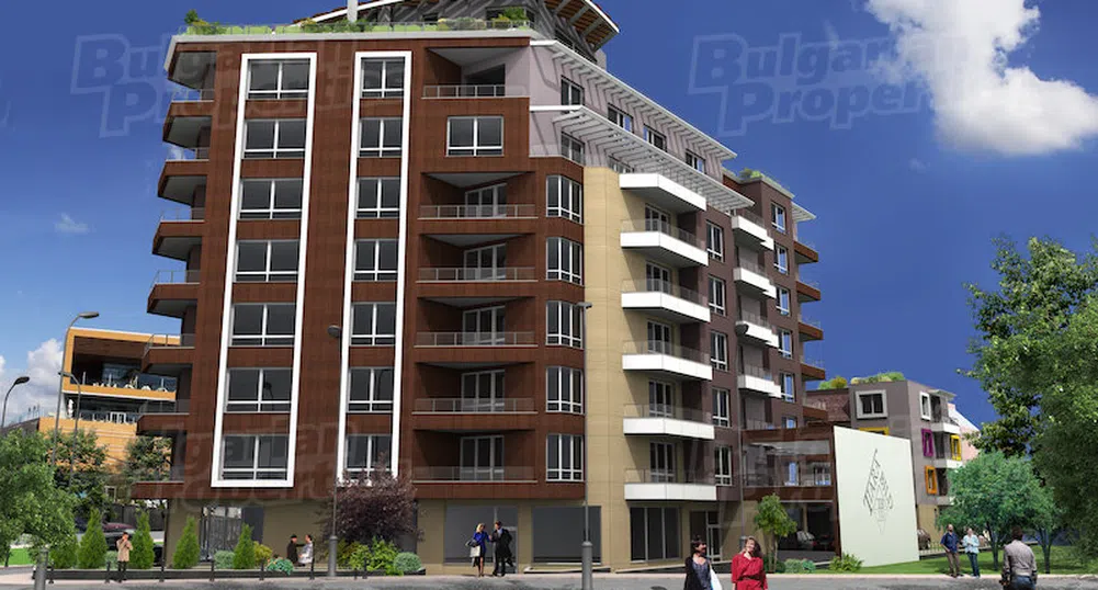 Вижте най-новата жилищна сграда в София