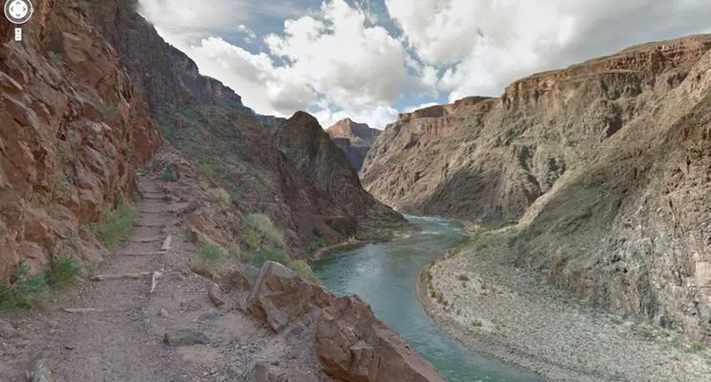 Как изглежда Гранд Каньон в Google Maps