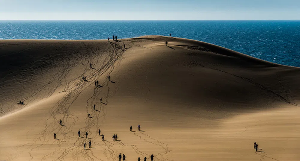 Пясъчните дюни на Тотори