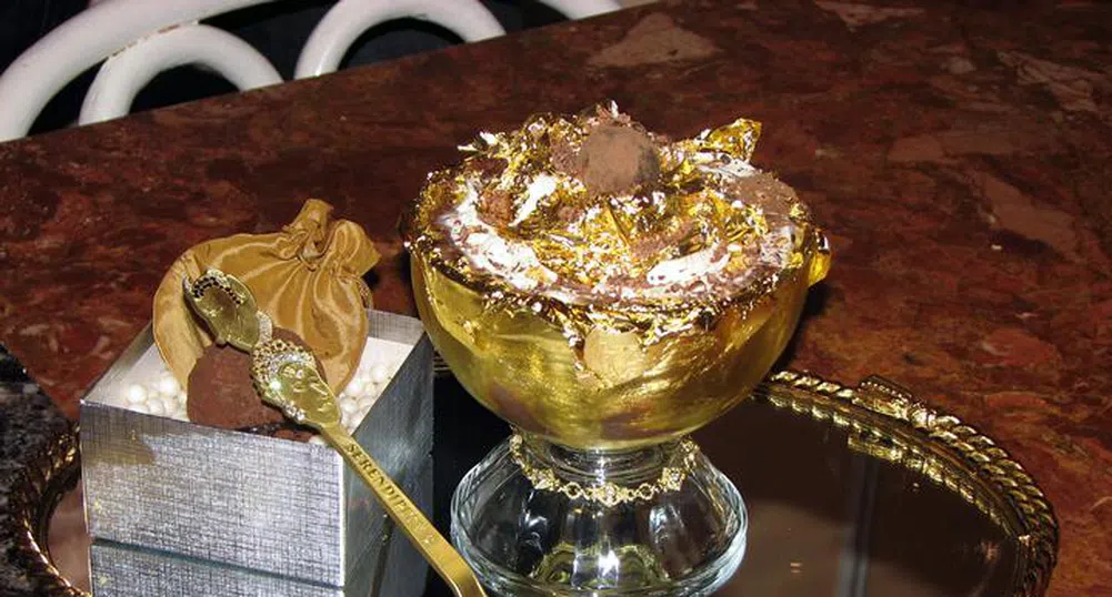 Пудинг с истинско злато е най-скъпият сладкиш в света