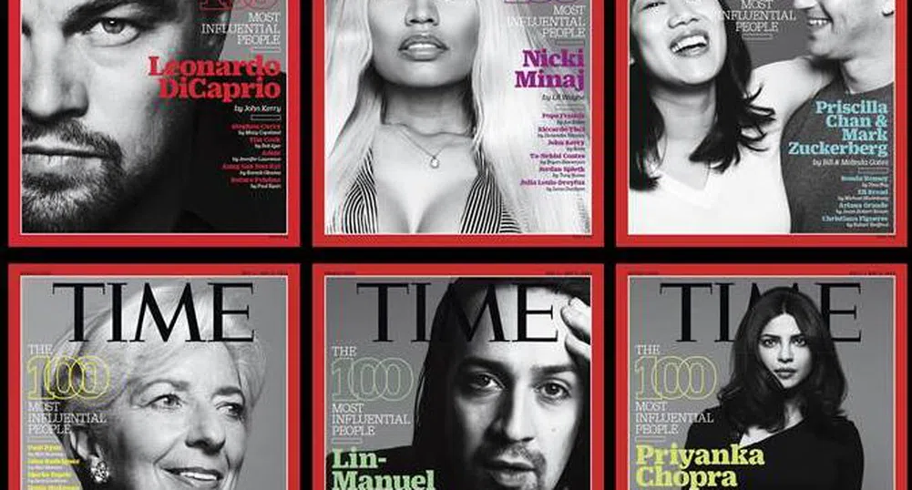 Time публикува класацията си на 100-те най-влиятелни хора