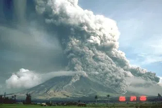 Вулканът може да доведе до отмяна на полети
