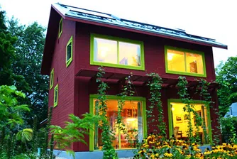 Тази пасивна къща се отоплява с енергия за сешоар