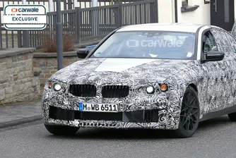 Шпионски снимки на новото BMW M5