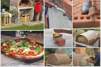 Как да си направим сами пещ за пица за двора
