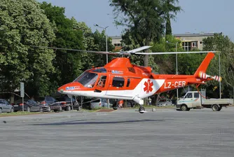 Хеликоптер на Активна грижа изненада децата за 1 юни