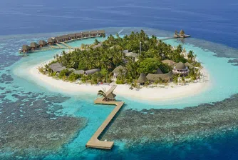 Елегантният хотел Кандолу айлънд на Малдивите