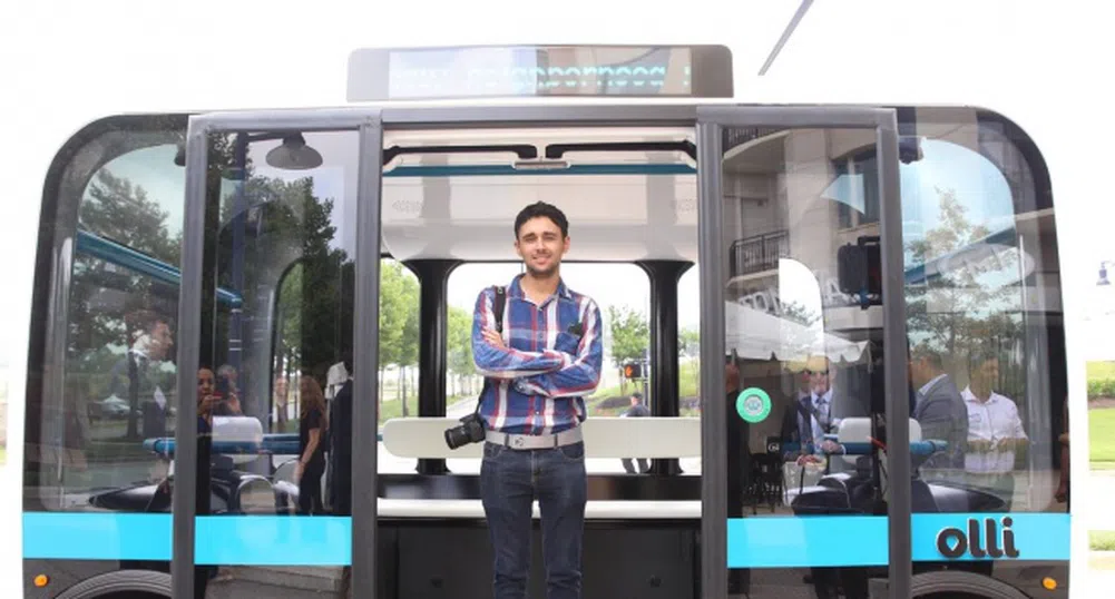Запознайте се с Olli – микробусът, който шофира сам и ви говори