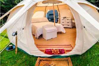 Луксозна палатка за 2 600 долара