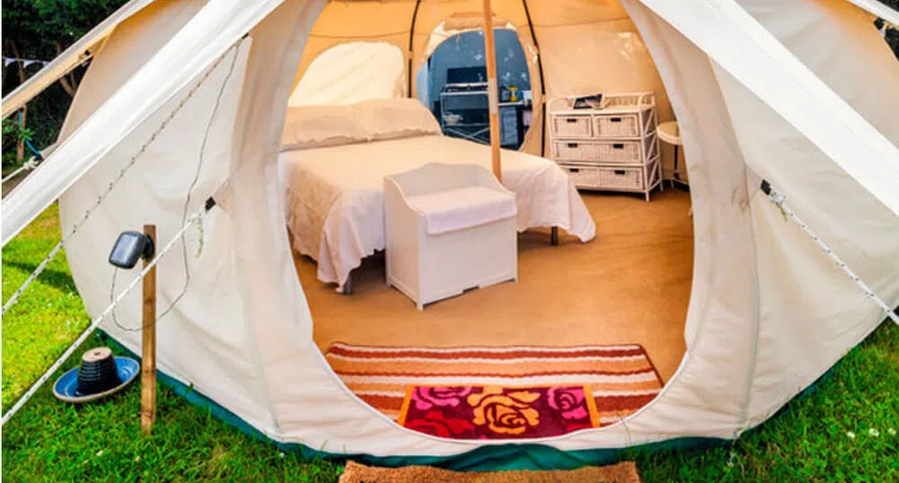 Луксозна палатка за 2 600 долара