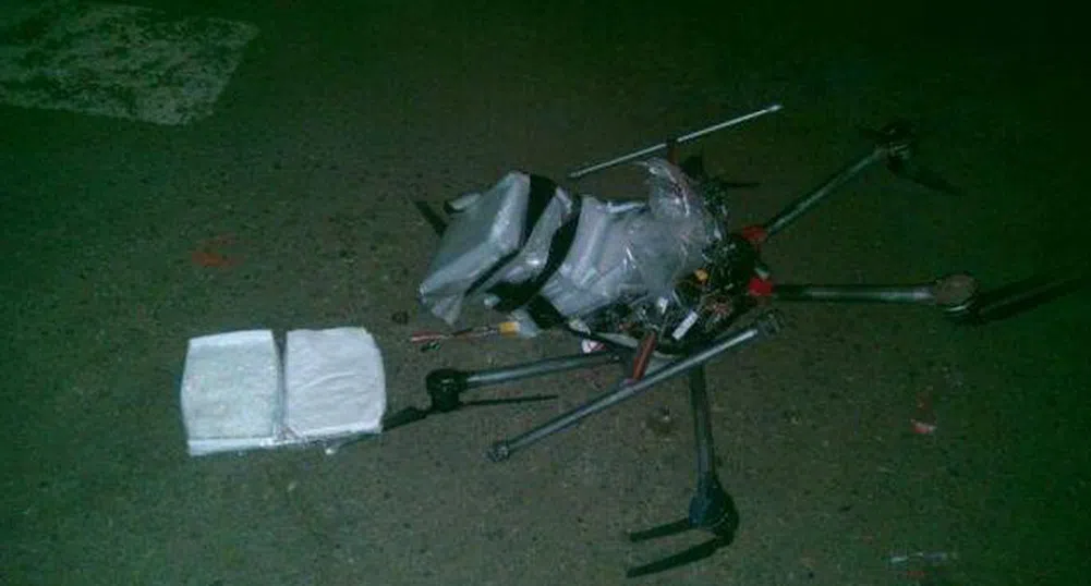 Претоварен с наркотици дрон падна на паркинг в Мексико