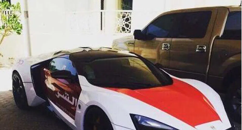 Най-новата кола на полицията в Абу Даби струва 3.4 млн. долара