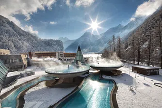 Aqua Dome: на спа в Алпите