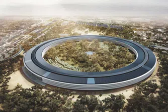 Новата централа на Apple ще е готова в края на 2016 г. (снимки)