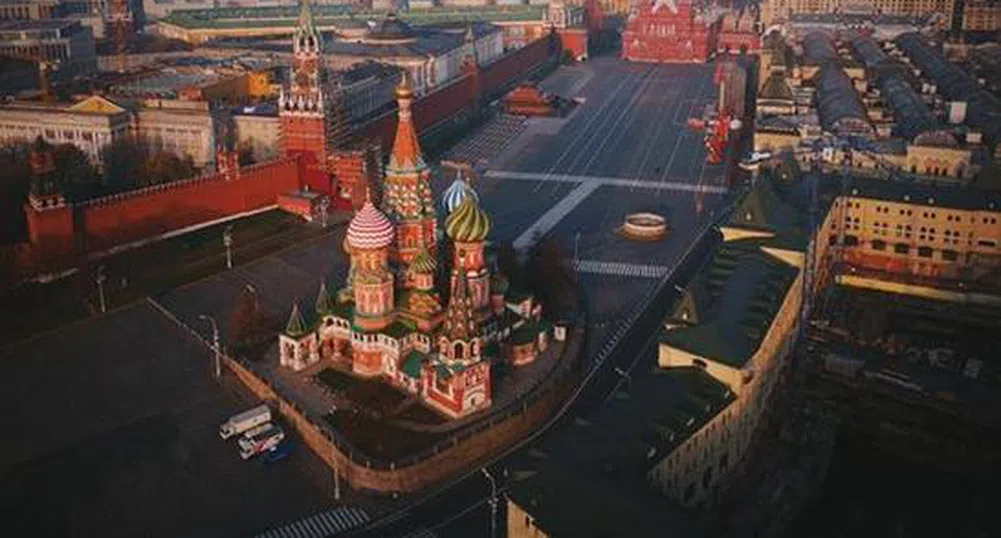 Фотограф засне тайна снимка на Кремъл с дрон