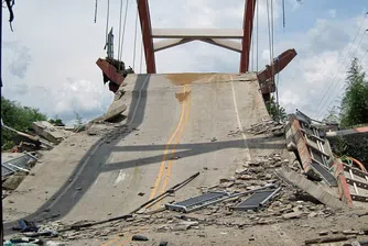 8 големи моста са паднали за 5 години в Китай