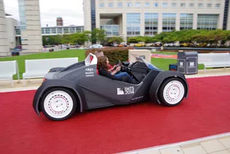 Ето я първата кола, направена на 3D принтер
