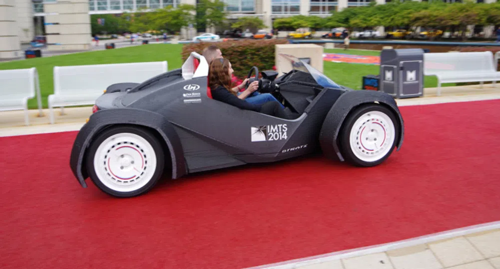 Ето я първата кола, направена на 3D принтер