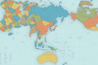 Новата и по-точна карта на света