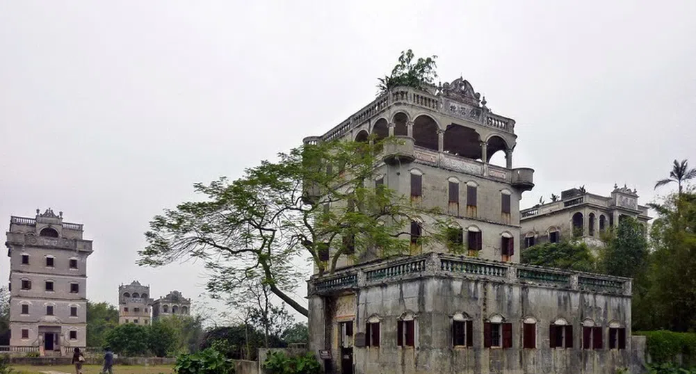 Diaolou - къщите-кули, с които китайците се спасиха от крадците