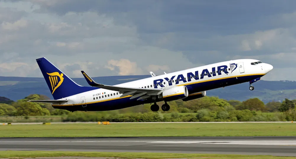 Ryanair пуска евтини полети до Атина
