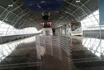 Вижте как изглежда метрото до Летище София (видео)