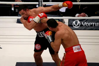 Кличко нокаутирал Пулев с над 200 кг тежест на удара