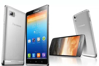 Lenovo представи два нови модела смартфони